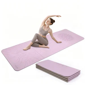 Funlife Faltbare Fitnessmatte - Lilac