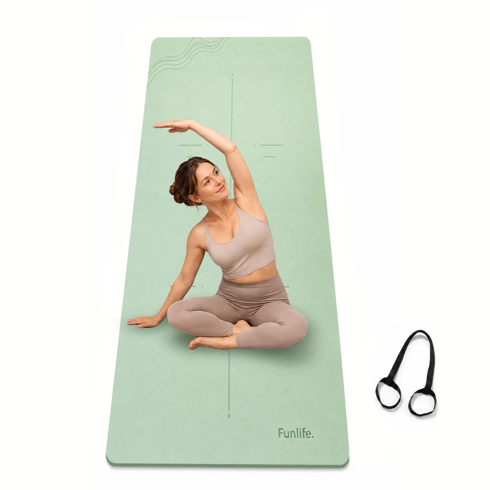 FunLife Fitnessmatte (Grün)